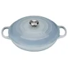 Le Creuset Signature Cast Iron Shallow Casserole Dish - 30cm - Coastal Blue - Image 1