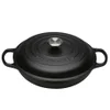 Le Creuset Signature Cast Iron Shallow Casserole Dish - 30cm - Satin Black - Image 1