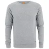 BOSS Orange Men's Wilkens Branded Crew Sweatshirt - Grey - Image 1