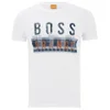 BOSS Orange Men's Taiwo Printed Crew Neck T-Shirt - White - Image 1