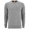 BOSS Orange Men's Wenelow Pocket Detail Sweatshirt - Grey - Image 1