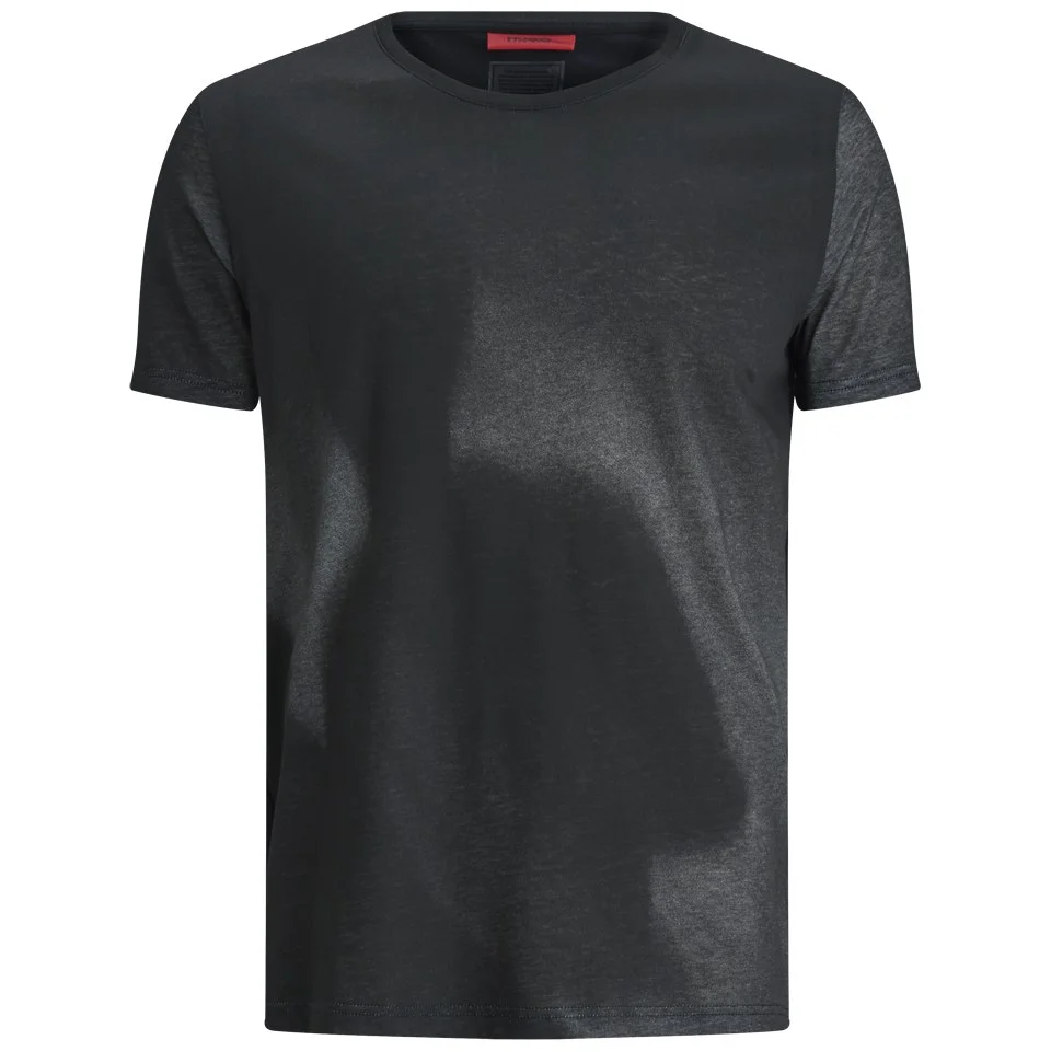 HUGO Men's Declipse Smokey-Figure Grapic T-Shirt - Black Image 1