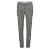 Each X Other Women's Pince of Wales with Polka Dots Print Pants - Black/White - Image 1