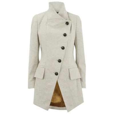 Vivienne Westwood Anglomania Women's Melton State Coat - Cream