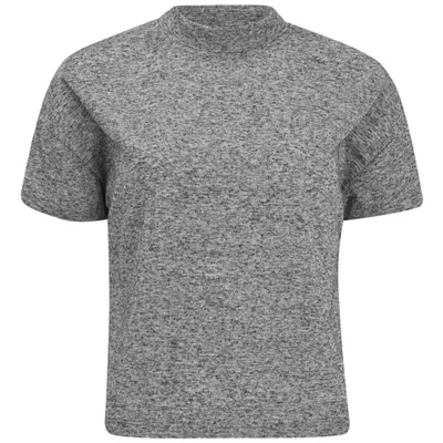 Selected Femme Women's Roll Neck T-Shirt - Grey
