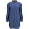 Selected Femme Women's Emmi Long Denim Shirt - Dark Blue Denim - Image 1