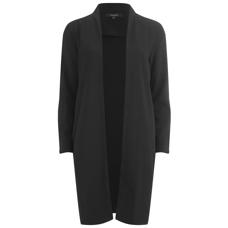 Selected Femme Women's Melissa Long Sleeve Blazer - Black Image 1