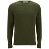 YMC Men's Geelong Brushed Wool Knitted Jumper - Exclusive to Coggles - Loden - Image 1