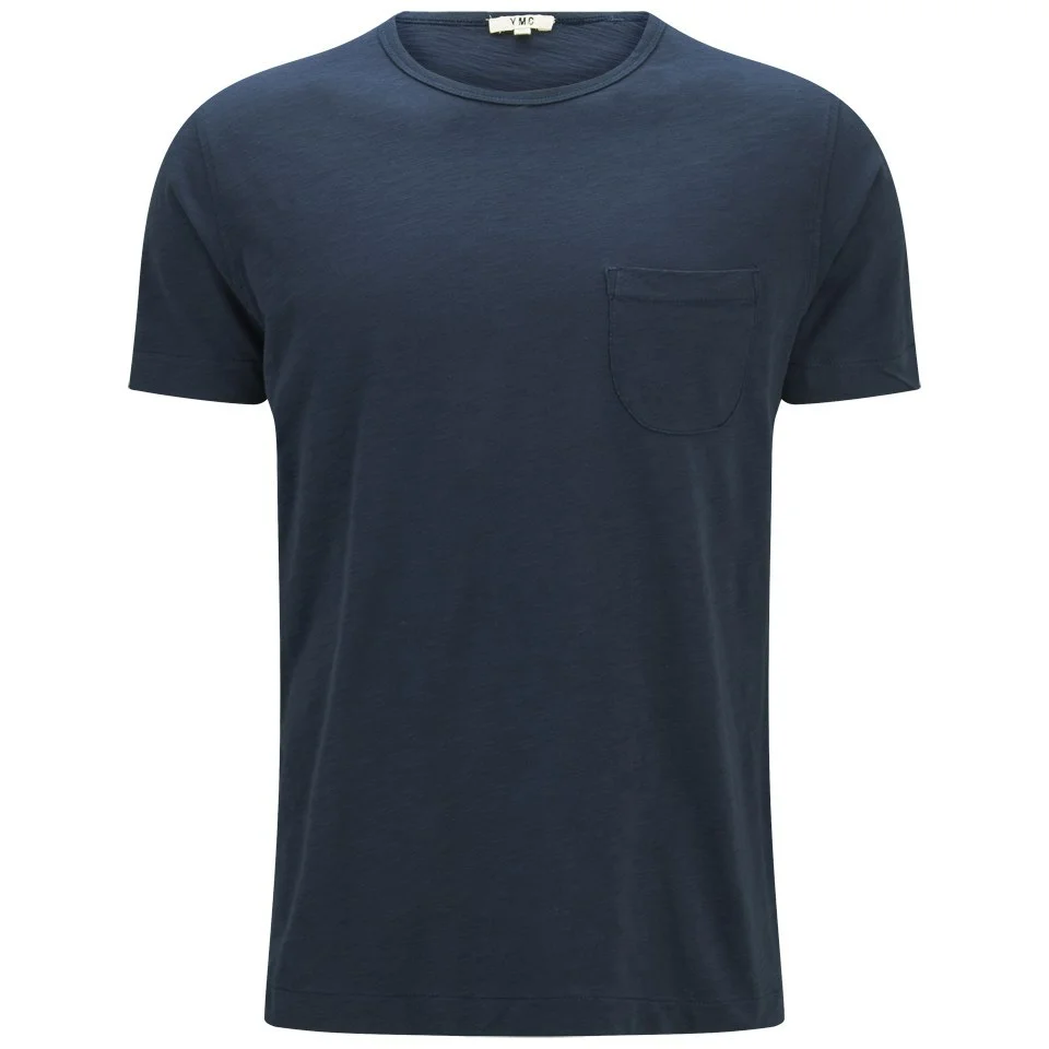 YMC Men's Cotton Slub Jersey T-Shirt - Navy Image 1