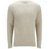 YMC Men's Geelong Brushed Wool Knitted Jumper - Exclusive to Coggles - Cream - Image 1