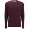 YMC Men's Geelong Brushed Wool Knitted Jumper - Exclusive to Coggles - Bordeaux - Image 1