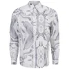 Soulland Men's Sine Printed Long Sleeve Oxford Shirt - Multi - Image 1