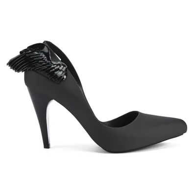 Vivienne Westwood for Melissa Women's Classic Angel Wing Heeled Courts - Black Wing