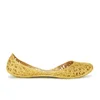 Melissa Women's Campana Zig Zag 14 Ballet Flats - Gold Glitter - Image 1