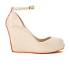 Melissa Women's Patchuli 14 Stripe Wedges - Cream Red - Image 1