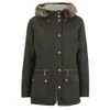 Barbour Women's Kelsall Wax Parka - Olive/Classic - Image 1
