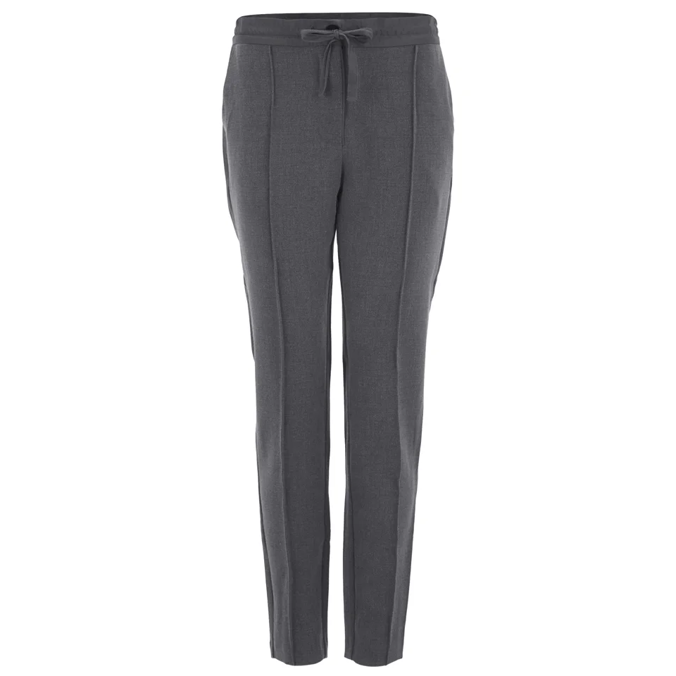 Custommade Women's Ama Pants - Dark Grey Melange Image 1