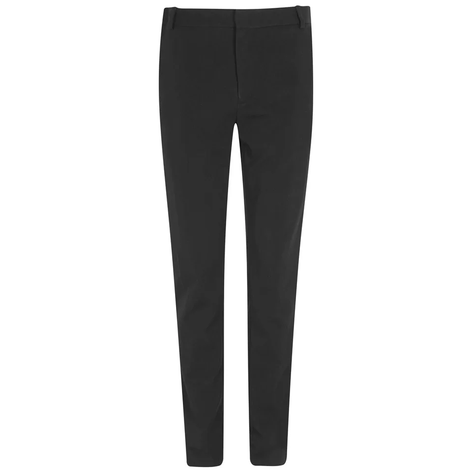 Wood Wood Men's James Tapered Trousers - Black Image 1