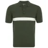 Wood Wood Men's Scott Short Sleeve Merino Wool Polo Shirt - Green - Image 1