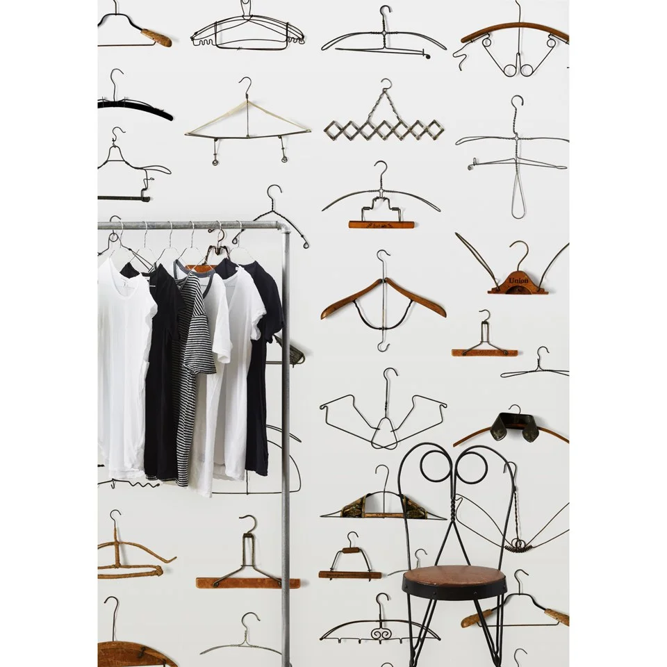 NLXL Obsession Hangers Wallpaper Roll by Daniel Rozensztroch - Multi Image 1