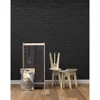 NLXL Black Brick Wallpaper by Piet Hein Eek - Black - Image 1