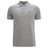 Lyle & Scott Men's Tipped Polo Shirt - Mid Grey Marl - Image 1