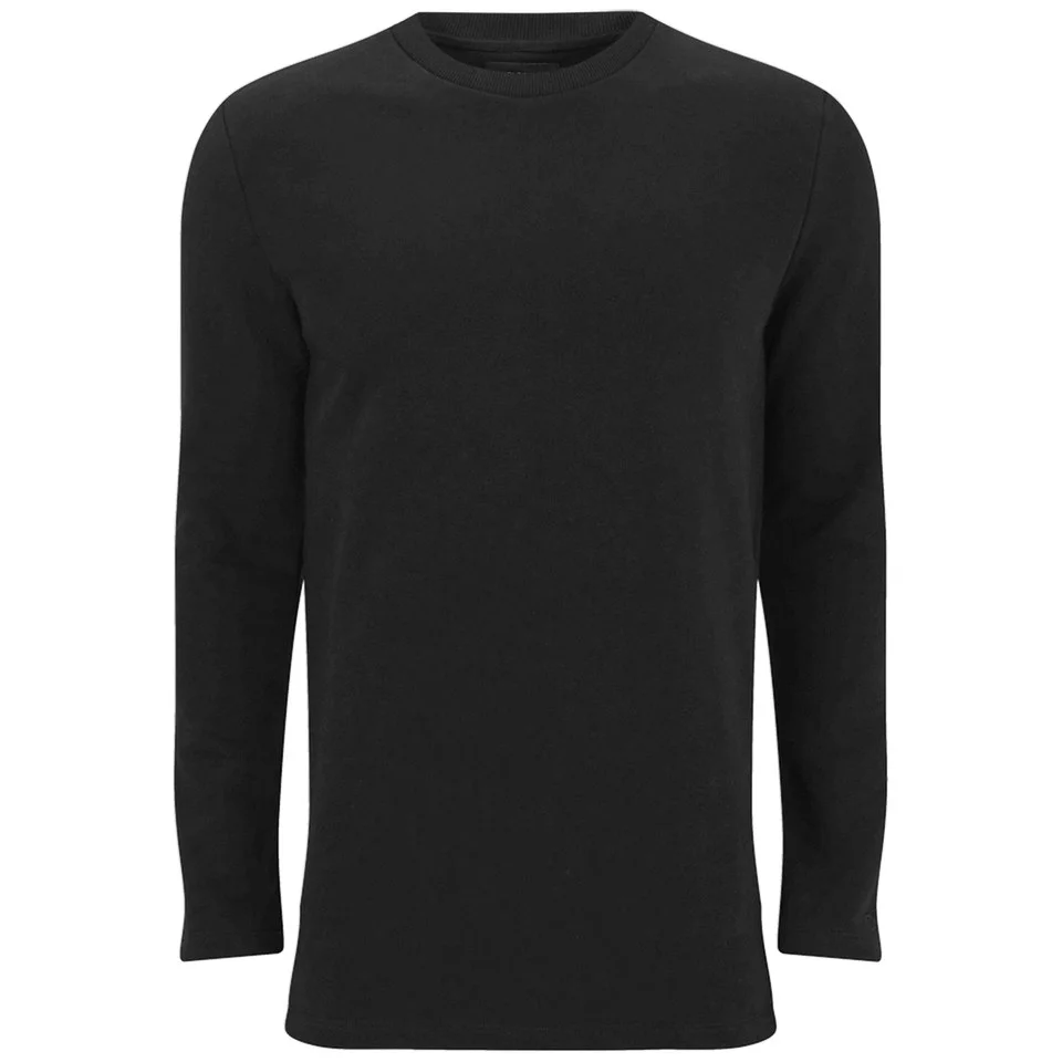 Blood Brother Men's Drove Long Fit Sweatshirt - Black Image 1