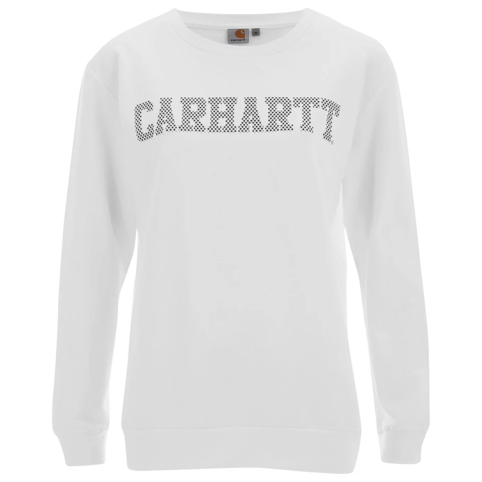 Carhartt Women's Patty Slogan Sweatshirt - White Image 1