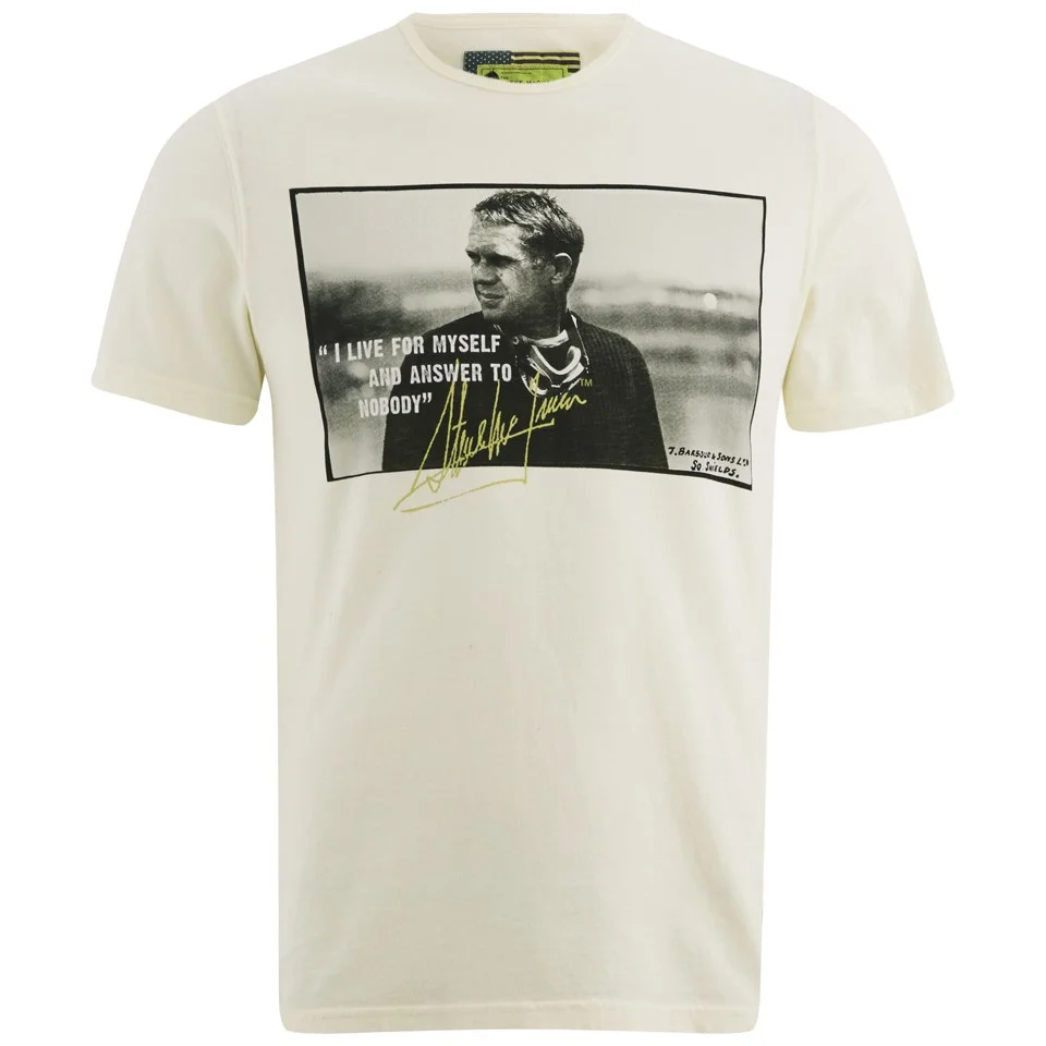Barbour X Steve McQueen Men's Tanner Printed T-Shirt - Neutral Image 1