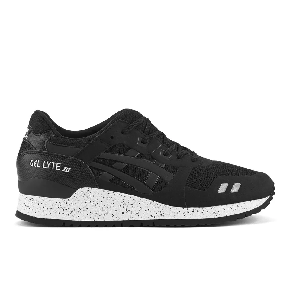 Asics Lifestyle Men's Gel-Lyte III NS (NS No Sew Pack) Trainers - Black Image 1