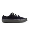 YMC Women's Suede Low Side Tonal Sole Trainers - Navy Suede - Image 1