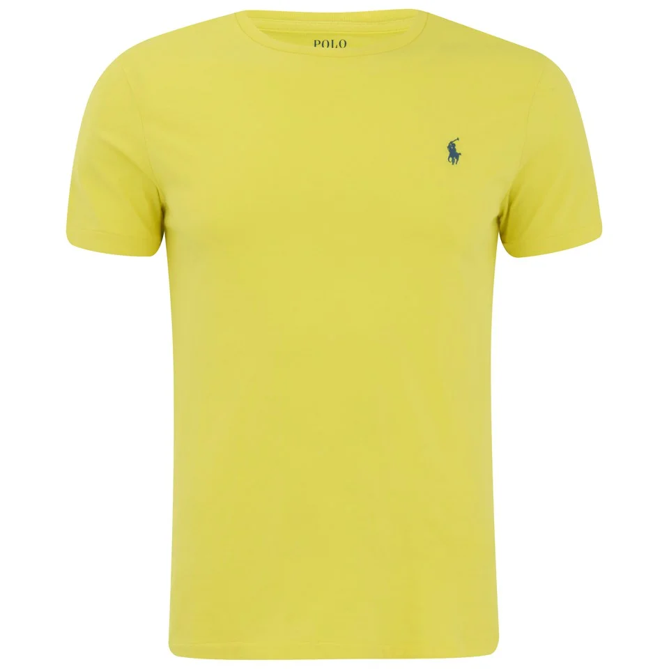 Polo Ralph Lauren Men's Short Sleeve Crew Neck T-Shirt - Hampton Yellow Image 1