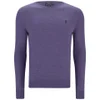 Polo Ralph Lauren Men's Crew Neck Knitted Jumper - Safari Purple - Image 1