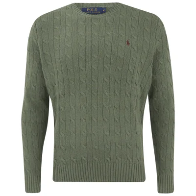 Polo Ralph Lauren Men's Cable Knitted Sweater - Lovett Heather