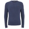Polo Ralph Lauren Men's Cable Knitted Sweater - Derby Blue - Image 1