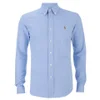 Polo Ralph Lauren Men's Pique Long Sleeve Button Down Shirt - Harbour Island Blue - Image 1