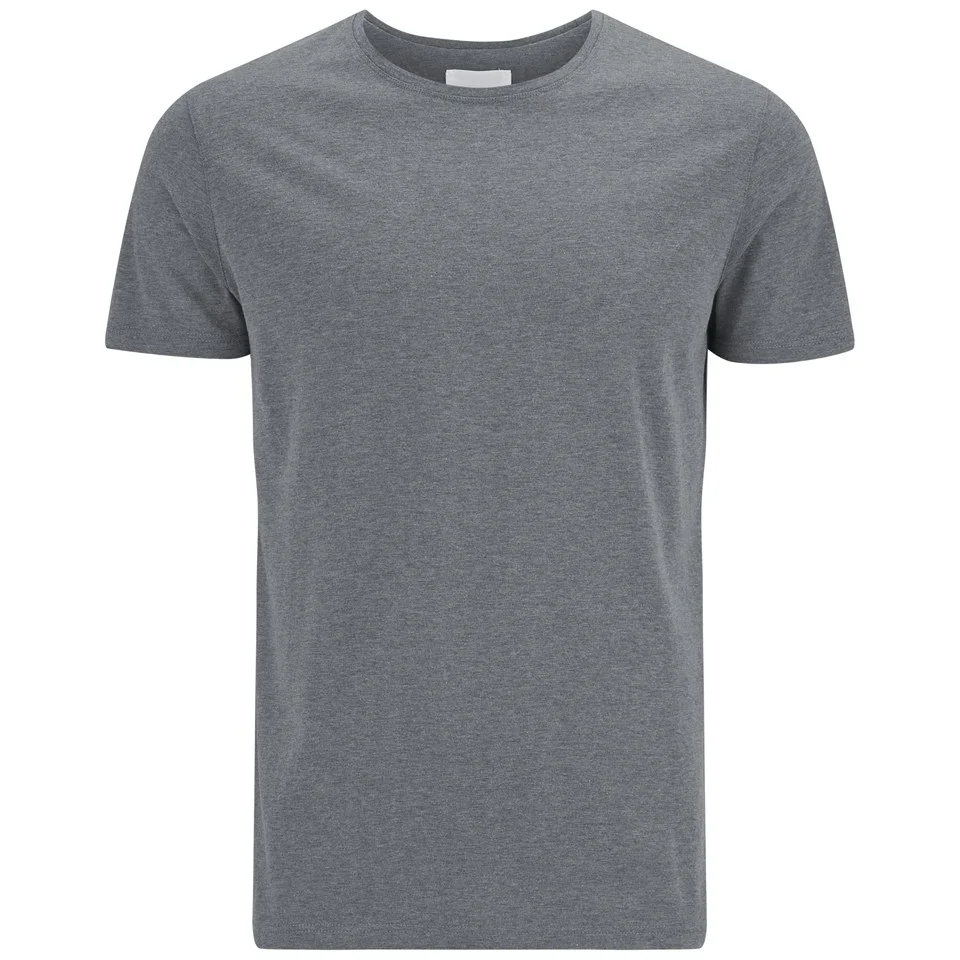 Derek Rose Men's Turner 1 Short Sleeve T-Shirt - Anthracite Image 1