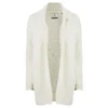 Maison Scotch Women's Home Alone Chunky Hand Knitted Cardigan - White - Image 1