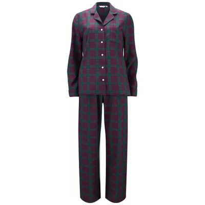 Derek Rose Women's Amelia 12 Pyjama Set - Red