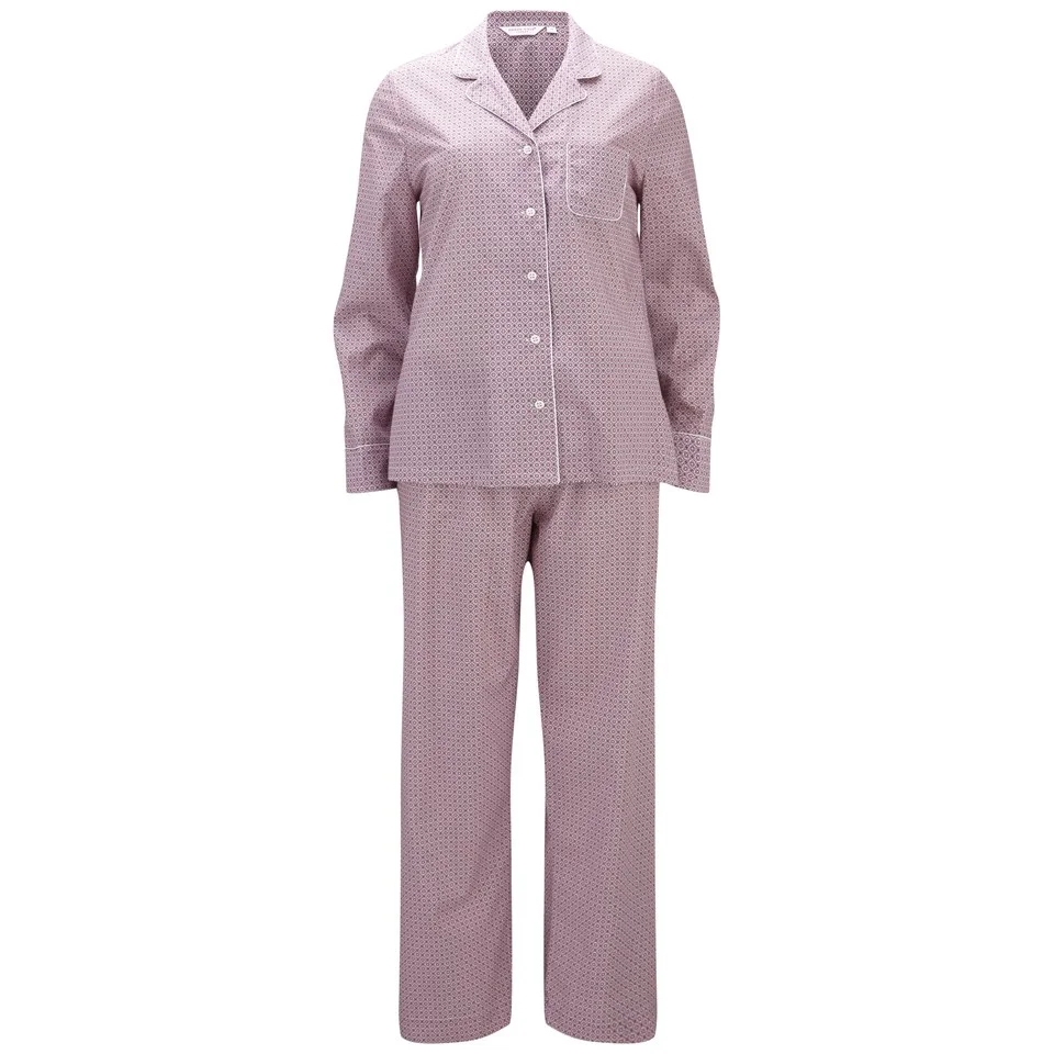 Derek Rose Women's Dixie 2 Pyjama Set - Pink Image 1