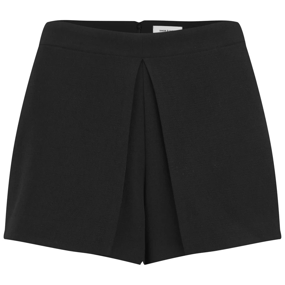 Samsoe & Samsoe Women's Bricks Shorts - Black Image 1
