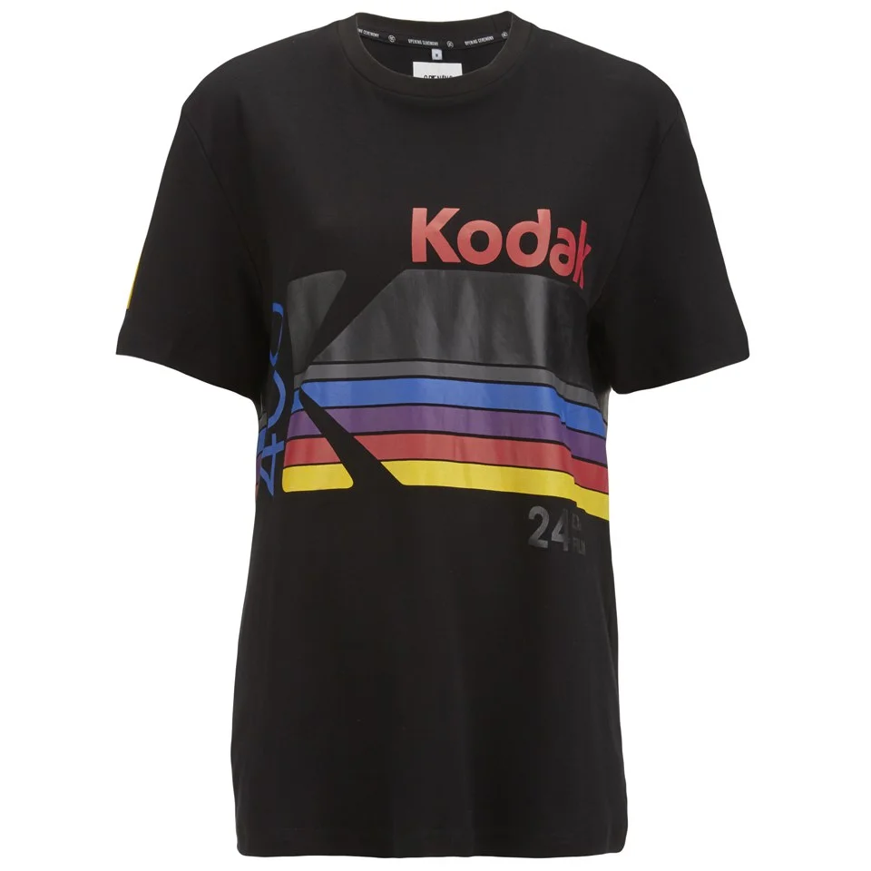 Opening Ceremony Kodak Logo T-Shirt - Black/Multi Image 1