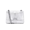Aspinal of London Lottie Letterbox Chain Bag - Silver Smooth - Image 1
