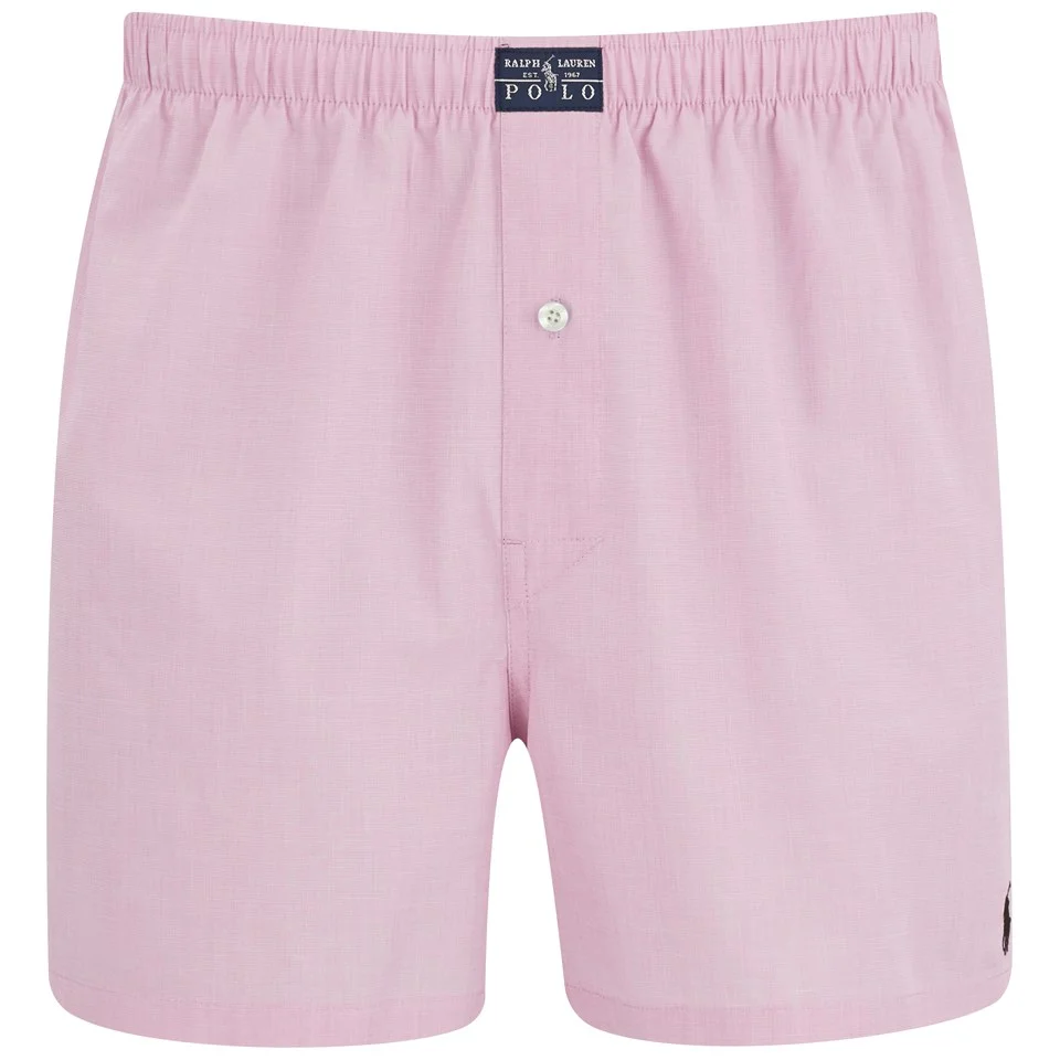 Polo Ralph Lauren Men's Woven Boxers - Pink Image 1