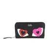 Karl Lagerfeld Women's K/Choupette Love Zip Wallet - Black - Image 1