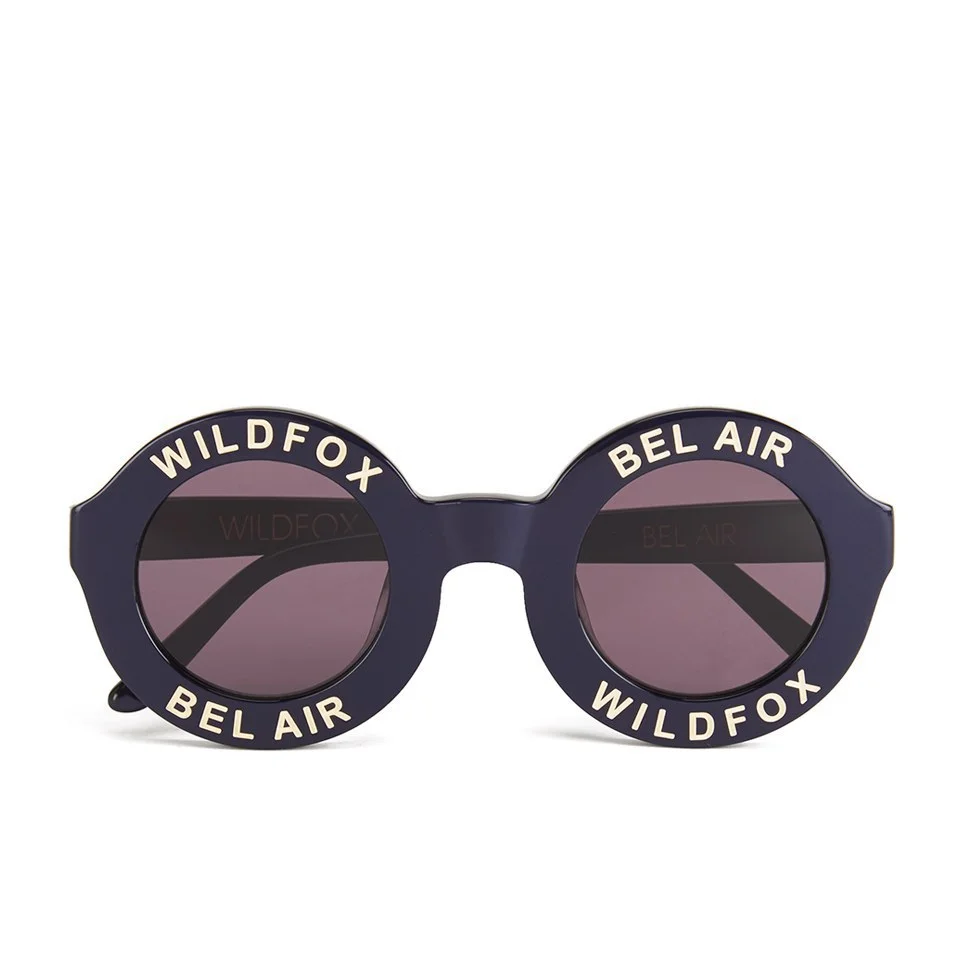 Wildfox Women's Bel Air Sunglasses - Navy Blue/Grey Sun Image 1