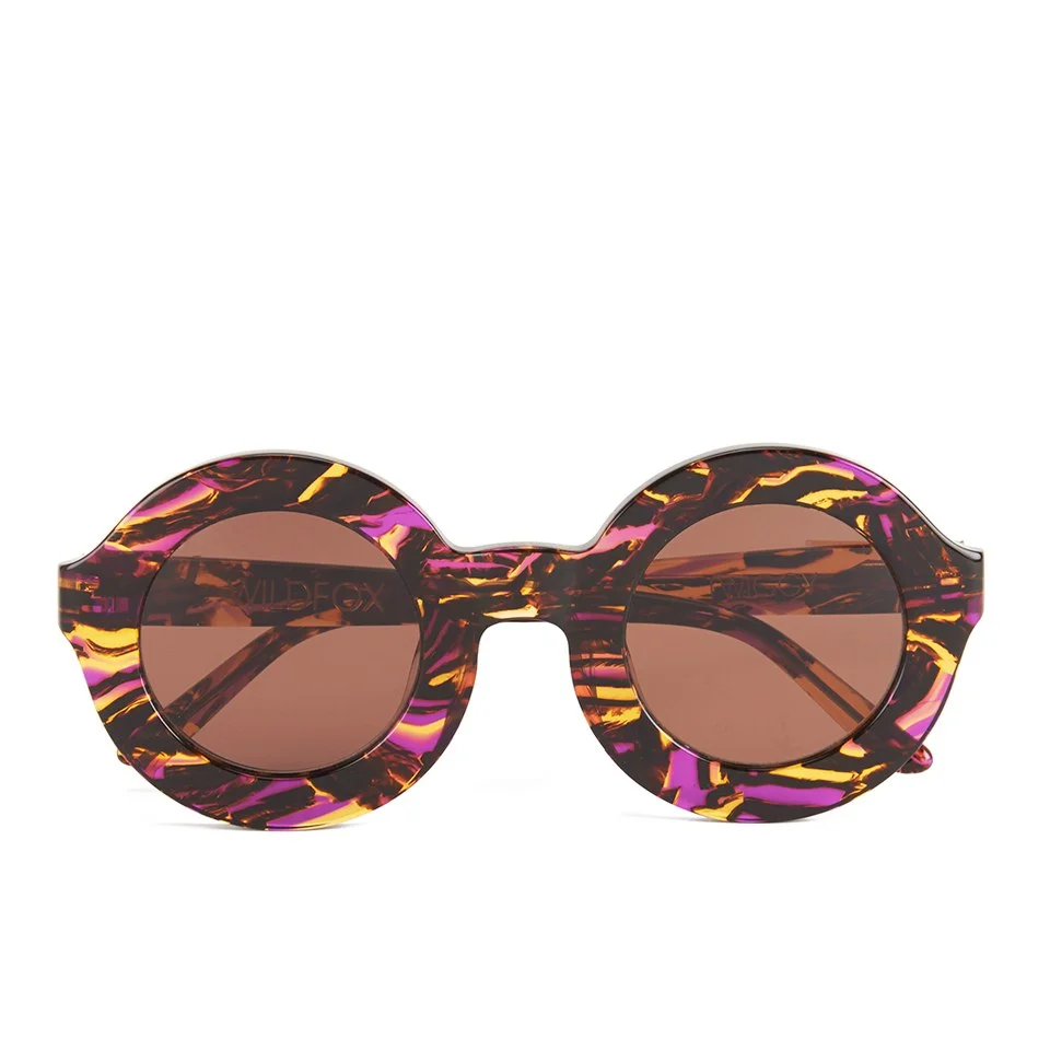 Wildfox Women's Twiggy Sunglasses - Montage/Brown Sun Image 1