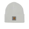 Carhartt Short Watch Hat - Acrylic White - Image 1