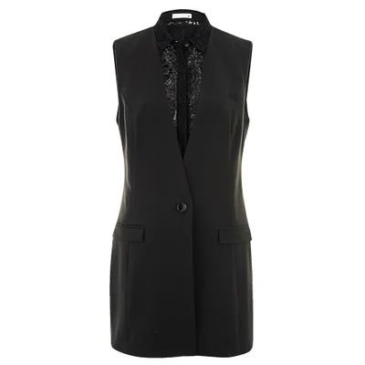 SuperTrash Women's Waistcoat Dress - Black