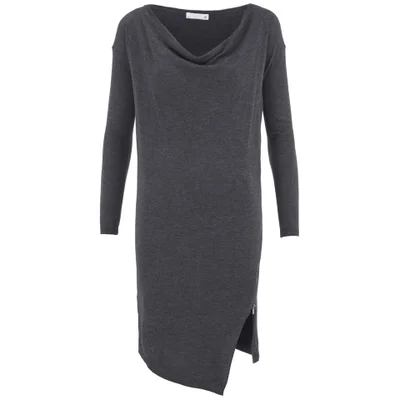Supertrash Women's Dachire Zip Detail Jumper Dress - Grey